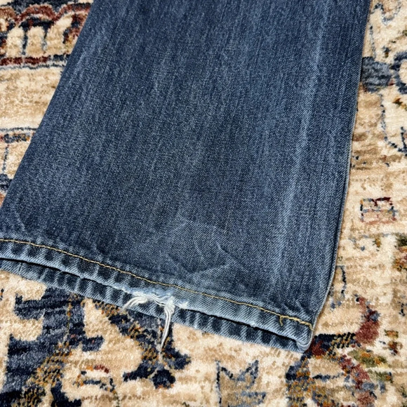 Abercrombie & Fitch A&F men denim jeans pants 32x32 button fly classic straight - Picture 9 of 13